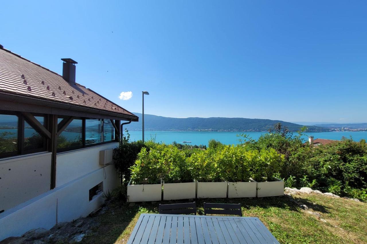 Maisonnette Vue Panoramique Lac D'Annecy Вейрье-дю-Лак Экстерьер фото