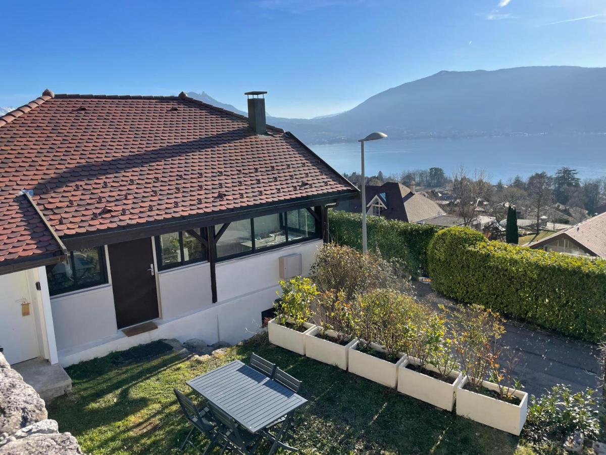 Maisonnette Vue Panoramique Lac D'Annecy Вейрье-дю-Лак Экстерьер фото