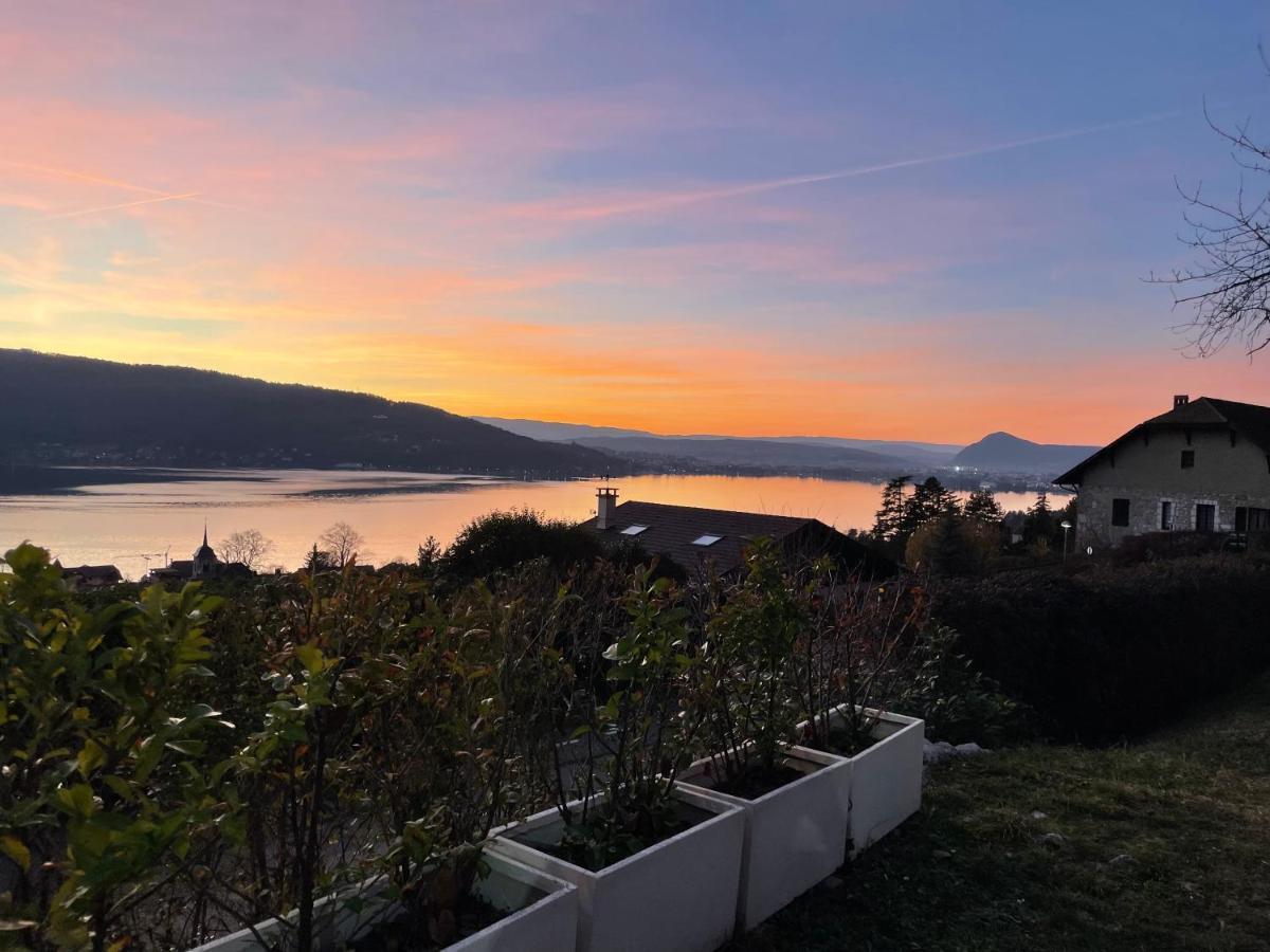 Maisonnette Vue Panoramique Lac D'Annecy Вейрье-дю-Лак Экстерьер фото