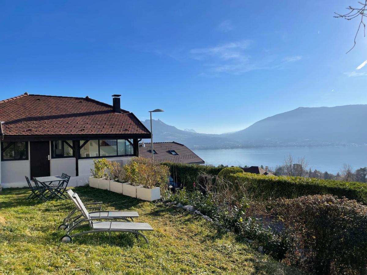 Maisonnette Vue Panoramique Lac D'Annecy Вейрье-дю-Лак Экстерьер фото
