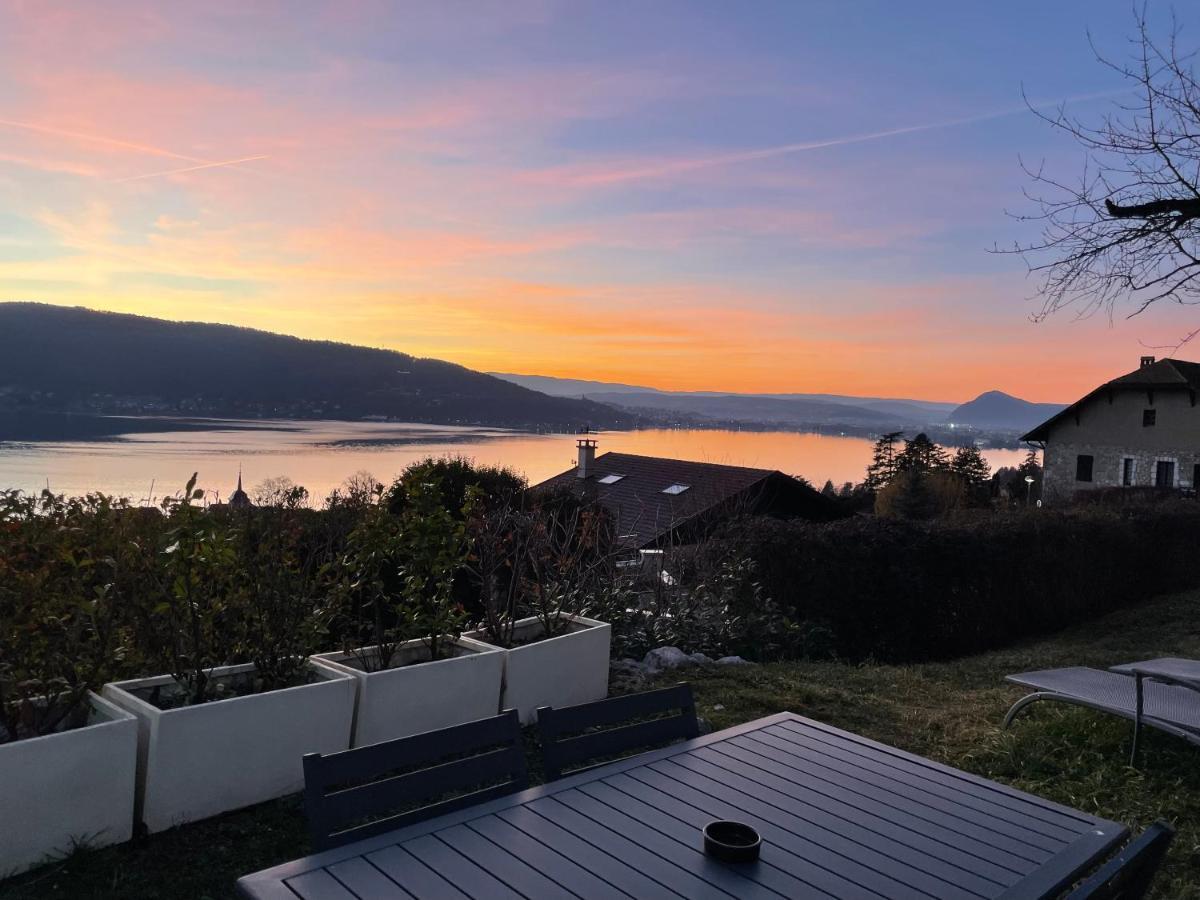 Maisonnette Vue Panoramique Lac D'Annecy Вейрье-дю-Лак Экстерьер фото